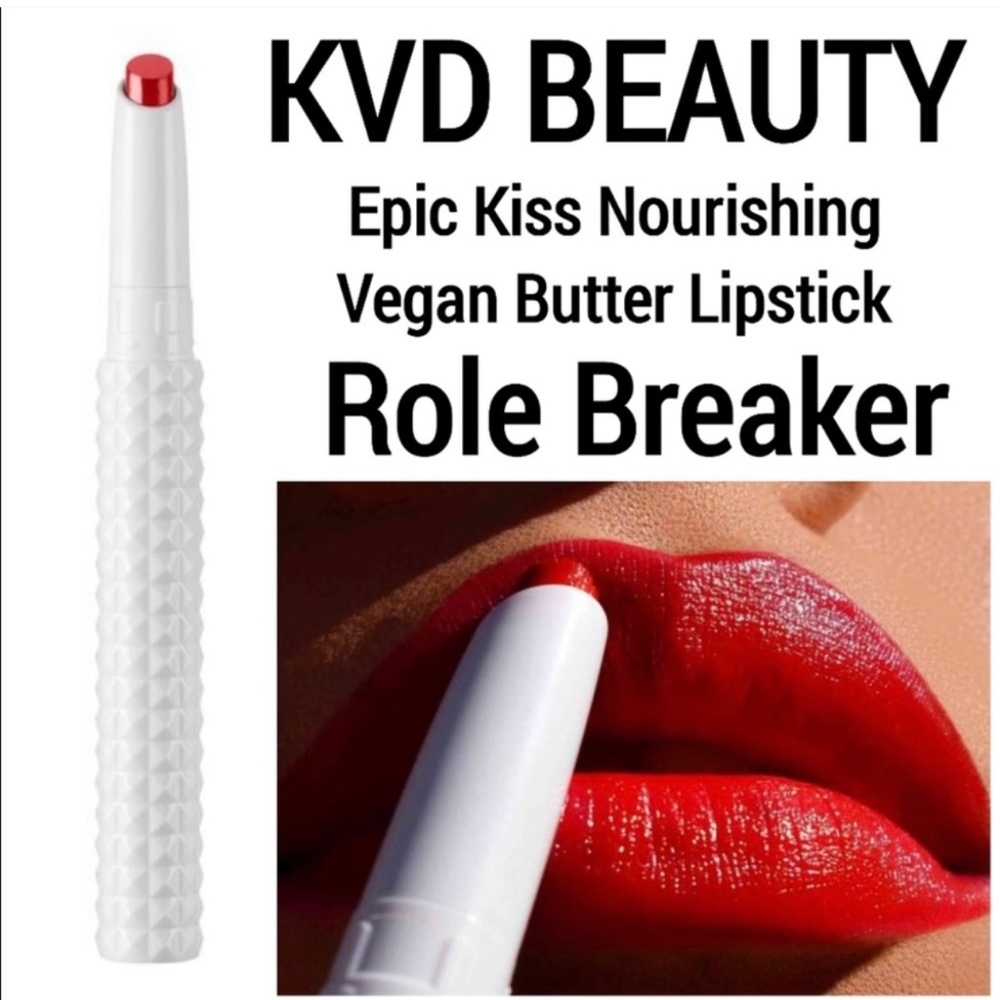 Kat Von D KVD Vegan ROLE BREAKER Epic Kisses Nourishing Vegan Butter Lipstick